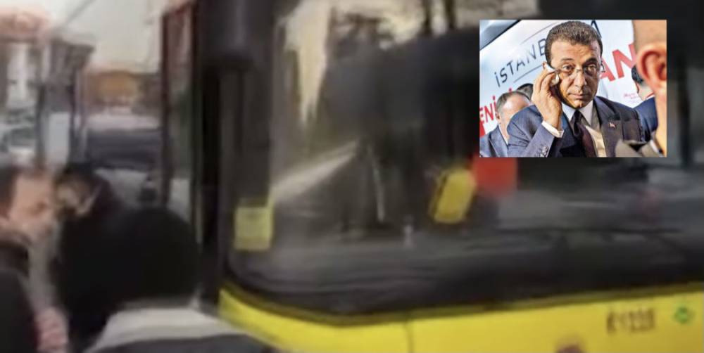 Eyüpsultan’da İETT otobüsü arızalandı trafik felç oldu